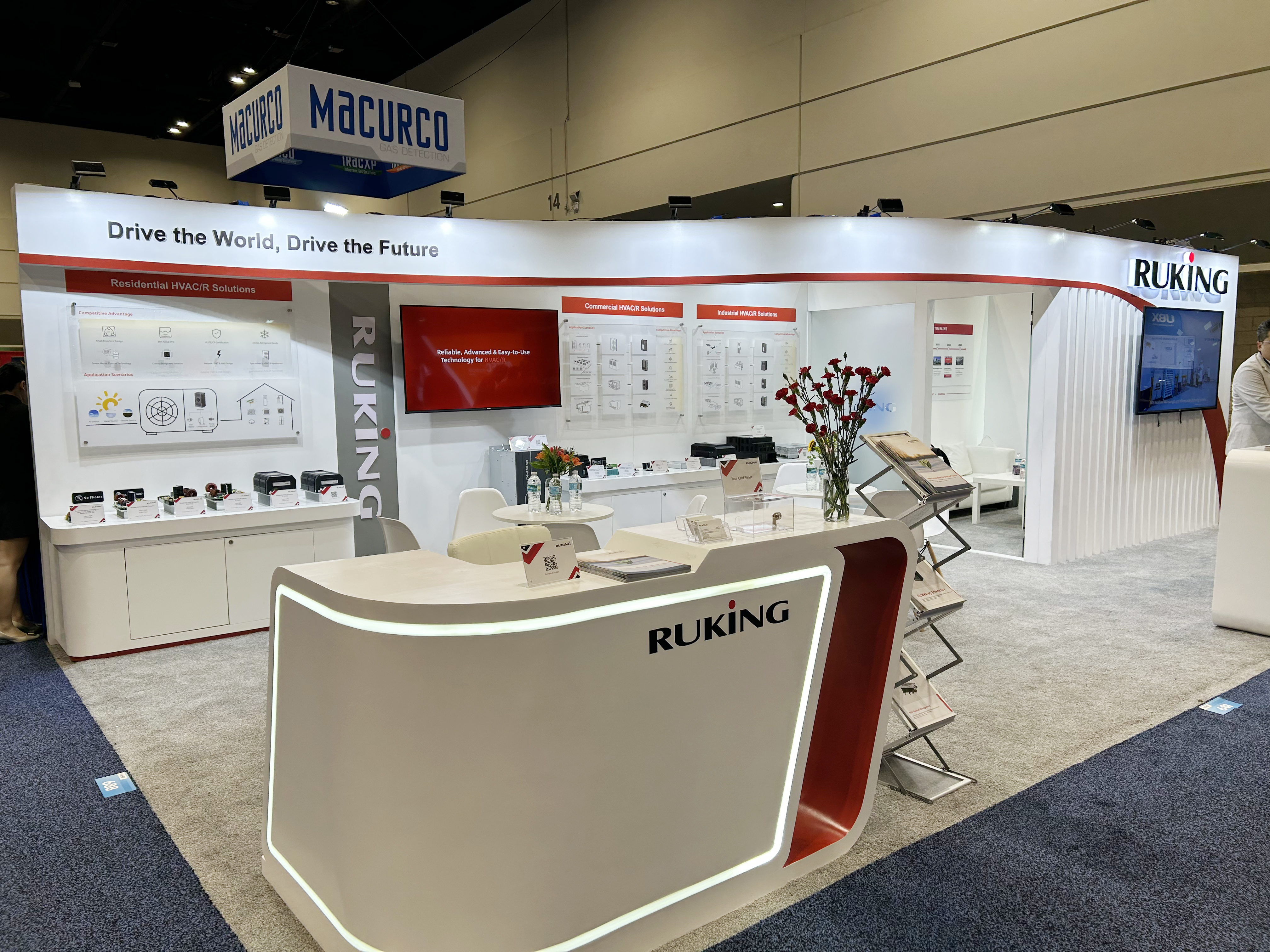 綠色高效變頻技術(shù)丨儒競(jìng)科技閃耀2025美國(guó)AHR展，以創(chuàng)新驅(qū)動(dòng)全球暖通行業(yè)綠色前行